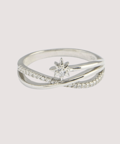 Sterling Silver Star and Wave Ring - Your Guiding Light to Style